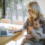 Photo of woman and baby