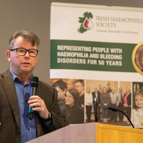 photo of brian introducing The I.H.S.