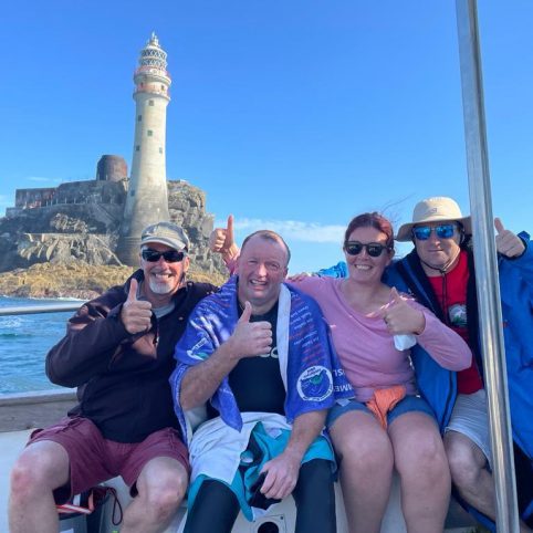 Photo of Colm Walsh with his crew
