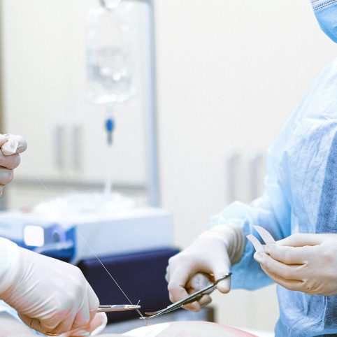 Photo of surgery taking place