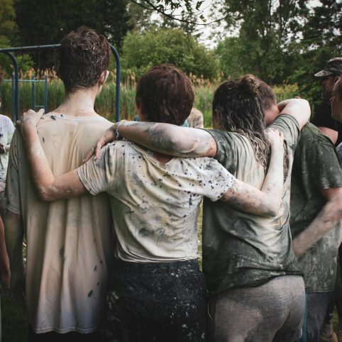 Photo of group of teenagers