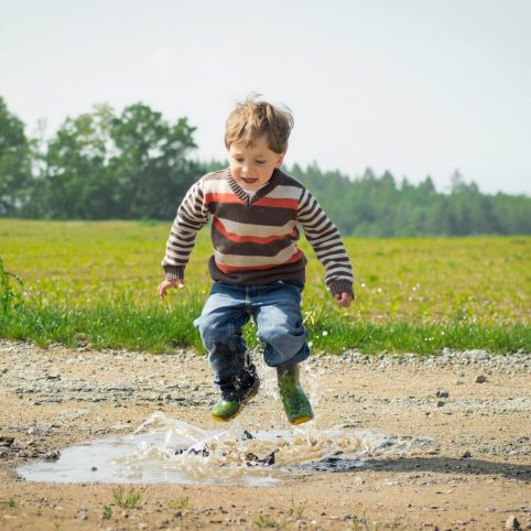 Photo of boy being active
